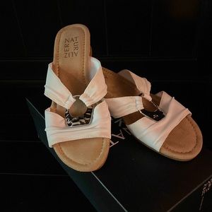 Naturalizer Fabric Upper with Silver detail